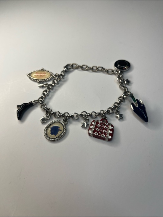 Disney Jewelry - Disney Mary Poppins 5 Charm Bracelet Silver Metal Broadway Musical